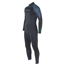 Henderson Men's Greenprene Back Zip Full Wetsuit Black - Large