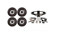 3G Lift Kit Combo with 12" Flash Wheels for Club Car Precedent Golf Carts 2004+