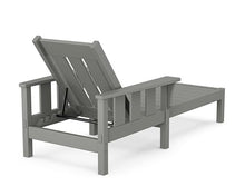 Martha Stewart by POLYWOOD® Acadia Chaise Lounge in Slate Grey