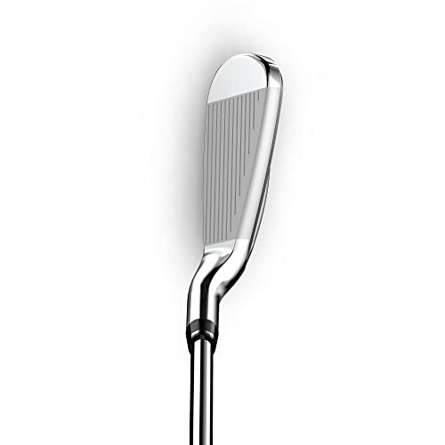 WILSON Dynapower Men's Steel Golf Irons Right Hand Regular Silver/Red