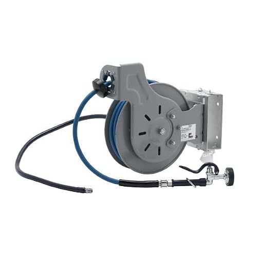 T&S Brass, B-7232-01-ESB48, 3/8" x 35' Open Epoxy Coated Reel, 48" F