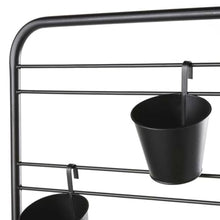 IBONSON Multi Tiered Plant Stand Indoor Outdoor Iron Garden Flower Stand Plant Rack Balcony Outdoor Floor-to-Ceiling Partition Green Plant Rack Corner Outdoor Plant Stand