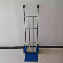 Thickened Tiger Handcart, Two Wheel Puller, Transporter, Load Trailer, Truck, Small Cart,Mobile Small Cart,for Household Courtyard, Garden, Horticulture Solid Wheel