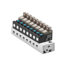 High frequency miniature solenoid valve 10mm air valve 30Hz two-position three-way control valve 24V12V6V vacuum valve Stations(L-7 Stations 4mm,DC12V)