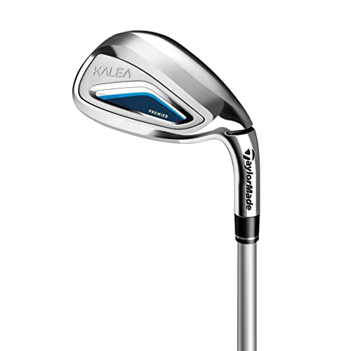 TaylorMade Kalea Premier 7-Pitching Wedge, Sand Wedge, Right-Hand Packaged Set Silver/Blue