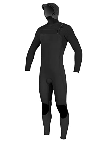 O'Neill Wetsuits Men's Hyperfreak Hooded Full Wetsuit BLACK/BLACK