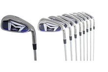 AGXGOLF Men's Senior Flex Tall Length Irons Set Stainless Steel Right Hand USA Built