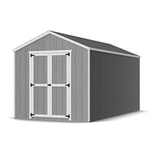 Little Cottage Co. 8x16 Value Gable Shed with Floor, Outdoor Wood Storage Do-It-Yourself Precut Kit