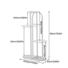 DonHek Plant Stand Multilayer Detachable Metal Flower Rack Green Pineapple Flower Rack Iron Flower Rack Indoor Plant Stands