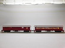 Lionel New York Central Wood Baggage Coach 2 Pack O Gauge Natural Color