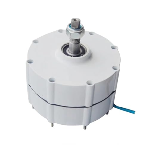 YHYWJHY Low Speed Wind Turbines Generator 500W 600W 800W 12V 24V 48V Gearless Magnet Generator AC tors for Wind Turbine Water Turbine Low Starting Speed for Home(Without Base,12V_1000W)