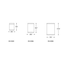 WAC Lighting DS-CD05-F930-GH 5-Inch Tube Architectural Ceiling Mount, Flood, 3500K, 90 Circuit