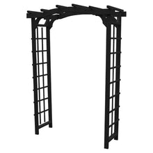Keystone Amish Co. Newport Pressure Treated Pine Arbor, 4-Foot, Charcoal Stain