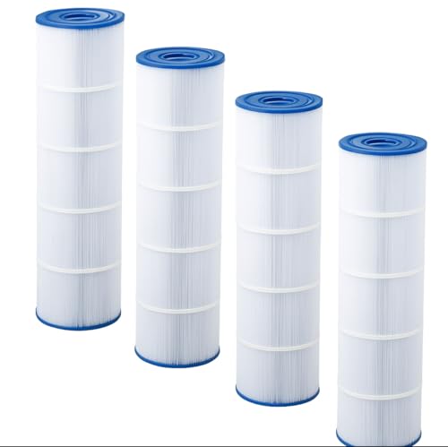 AppaeTech 4-Pack Cartridge Filter Replacement for Jandy CL Series High-Efficiency Pleated Pool Filter Cartridges (CL580 145 Sq Ft)