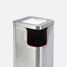 Hhaoran-9863 Ashtray Trash Can Hotel Lobby Stainless Steel Trash Can Vertical Shopping Mall Elevator Entrance Hotel Corridor Lobby Ashtray Standing Ashtray Outdoor for Patio (Color : C)