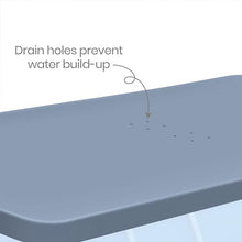 Funsicle Durable Rectangular Pool Cover for Oasis and Activity Pools Gray