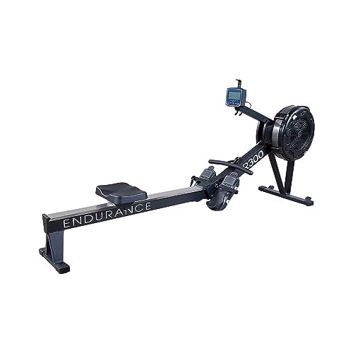 Body-Solid Endurance R300 Air Resistance Rower Black