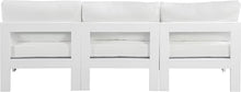 Meridian Furniture 375White-S90B Nizuc Collection Modern | Contemporary Outdoor Patio Modular Sofa