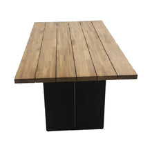 212 Main NAP010 30 x 79 x 39 in. Naples Outdoor Dining Table, Brown