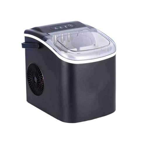 Ice Maker, Ice Maker Countertop, Portable Ice Machine with Self-Cleaning, 9 s in 6 Mins, Basket and Scoop,for Home/Kitchen/Camping/RV