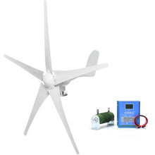 3000W Wind Turbine Generator 12V 24V 48V Windmill With MPPT Controller Power Supply Kit Solar Complementary Permanent Magnet Wind Turbine Generator Home Project Use Street Lighting ( Color : 12V )