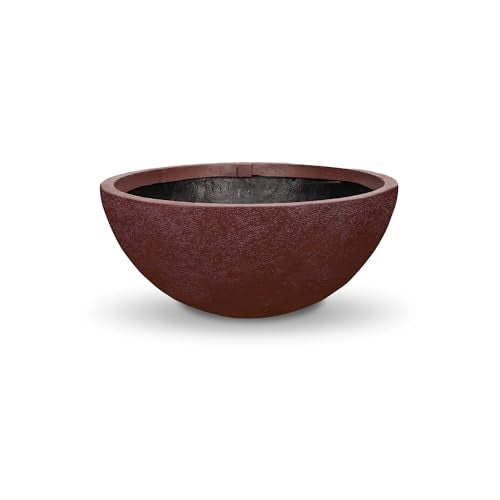 Aquascape Fountain Bowl Container Water Garden, Merlot, 32 inch Dia (81 cm), 78391