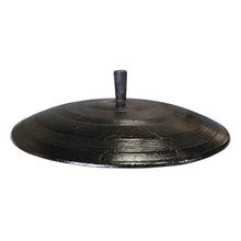 Handmade Korean cast iron cauldron lid sotttukkeong BBQ griddle 17.7 in with Extendable Stand