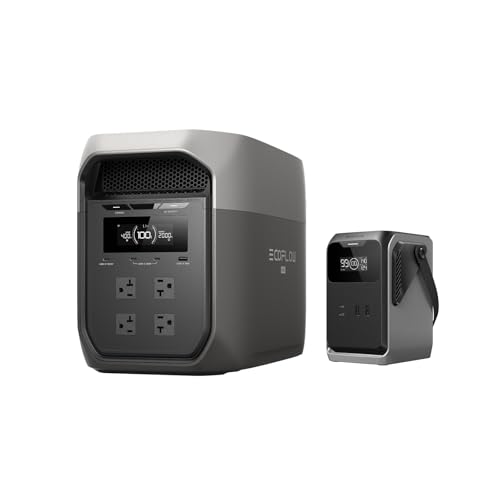 EF ECOFLOW DELTA 3 Max Portable Power Station with Trail 200