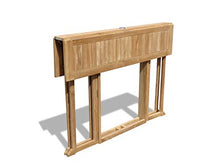 Windsor's Premium Grade A Teak Bimini 59 x 31 in. Rectangular Dropleaf Counter Table,Use with 1 Leaf Up or 2, Makes 2 Different Tables,World's Best Outdoor Furniture,Teak Lasts A Lifetime. Assembled