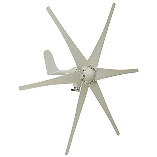 5000W Windmill Wind Turbine Generator 6 Blades 12V 24V 48V 220V with MPPT Controller Wind Turbine Motor Kit for Solar and Wind Power Parts and Accessories,24v