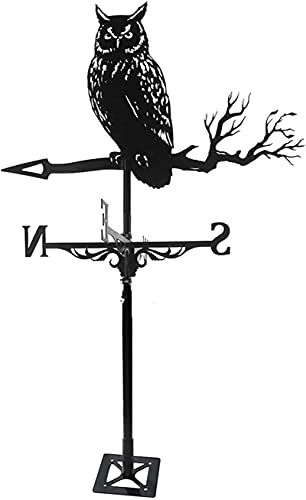 Wind Vane Durable Stainless Steel Retro Weathervane Creative Garden Stake Weathervanes Wind for Garden Decor Roof