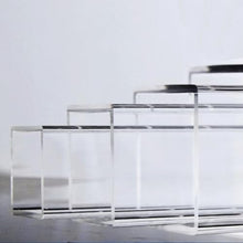 EVANEM 1pcs Acrylic Square Tube, for Garden Supplies 10~100mm Side Acrylic Pipe Hollow Tube PMMA Tubing(450mm 1Pcs,200x200x4mm)