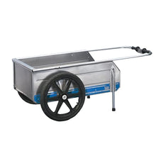 Tipke Manufacturing Company Foldit Do It All Aluminum Folding Cart, Blue Stripe and 5800 Bicycle Hitch for Foldit Marine Utility Cart