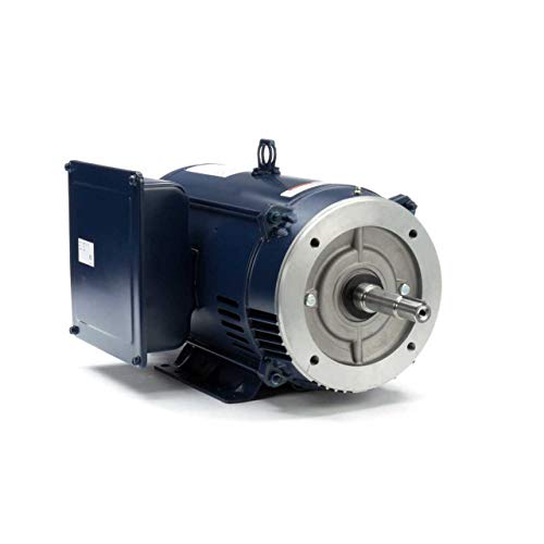 Marathon Electric Pump Motor 10 hp 3600 RPM 230VAC 1 Phase 1 Speed Ball Bearing C-Face Capacitor Start