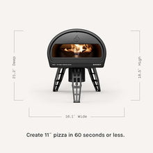 Gozney Roccbox Outdoor Pizza Oven, Portable, Gas & Wood Fired - Black