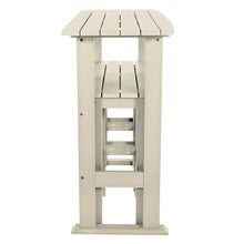 highwood AD-KITBALC2-WAE Lehigh 3pc Bar Height Balcony Set, Whitewash
