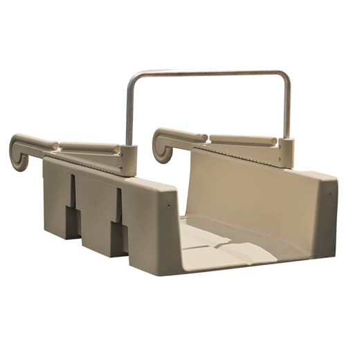 YAKport Kayak Launch Station for Low-Profile Floating Docks Tan