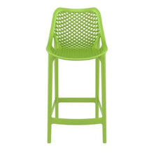 Home Square Patio Counter Stool in Tropical Green - Set of 2