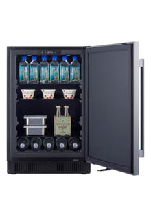 Summit 21” Refrigerator, Outdoor, 3.5 cu.ft. Capacity, ADA Compliant, Undercounter, Built-in Ready, Stainless Steel - SPR621OSLHD (Left Handed Door Swing)