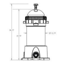 Discount Pool Mart AquaStar Heavy Duty Swimming Pool and Spa Pipeline Cartridge Filter Black