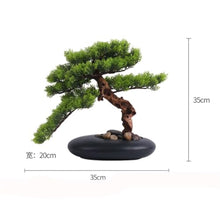 QWERAXZG Desktop Pine Tree Decorations Hotel Home and Office Tables, Green Plant Handicrafts and