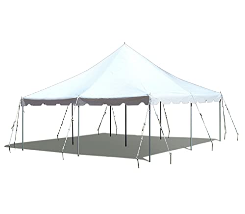 TentandTable 20' x 20' Premium White Canopy Tent for Events