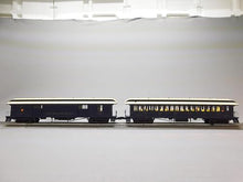Lionel Wabash Wood Baggage Coach 2 Pack O Gauge #343#402 Natural Color