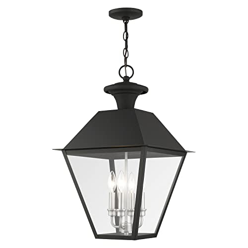 Livex Lighting 27224-04 Wentworth Pendant, Brushed Nickel
