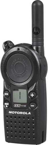 Motorola Solutions CLS1110 Two Way Radio Walkie Talkies 3 Pack Black