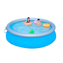 Inflatable Pools for Kids with Shade Thick Wear-Resistant PVC Material Enjoy Happy Summer Inflatable Swimming Pools (Diameter 308 cm) Summer Backyard Water Part