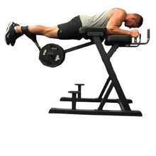 Gronk Fitness Reverse Hyperextension Machine Black