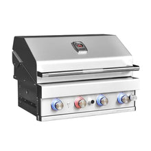Turbo 32" 4-Burner Built-In BBQ Gas Grill - Propane - BTG50-26-4BLP