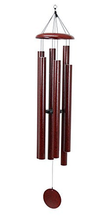 Corinthian Bells by Wind River - 65 inch Ruby Splash Wind Chime for Patio, Backyard, Garden, and Outdoor décor (Aluminum Chime) Made in the USA
