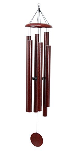 Corinthian Bells by Wind River - 65 inch Ruby Splash Wind Chime for Patio, Backyard, Garden, and Outdoor décor (Aluminum Chime) Made in the USA
